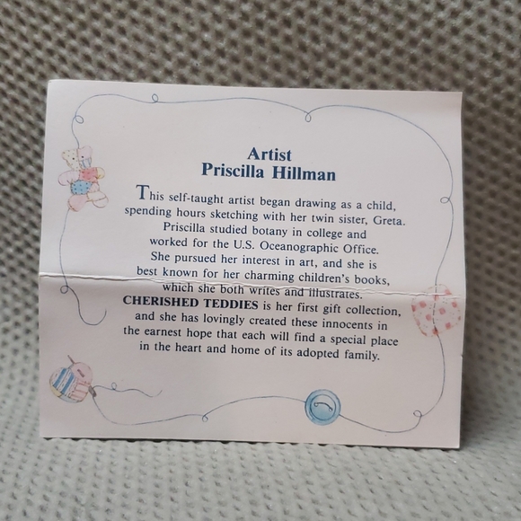 Cherished Teddies, Christopher Figurine - Picture 6 of 8